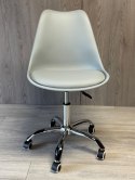 Krzesło obrotowe MONZA OFFICE LIGHT GREY PU