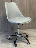 Krzesło obrotowe MONZA OFFICE LIGHT GREY PU