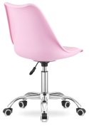 Krzesło obrotowe MONZA OFFICE PINK PU