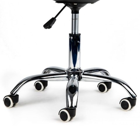 Krzesło obrotowe MONZA OFFICE WHITE + BLACK PU