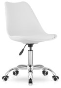 Krzesło obrotowe MONZA OFFICE WHITE PU