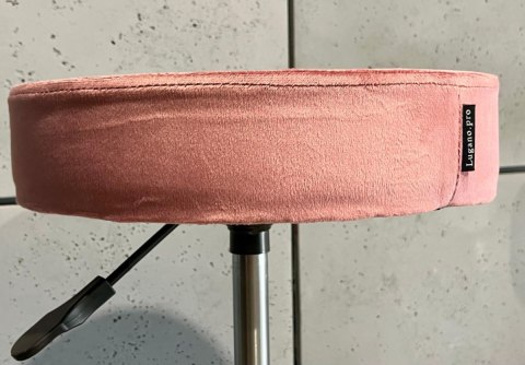 Krzesło obrotowe SIMPLE OFFICE PINK VELVET