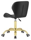 Krzesło obrotowe VASTO OFFICE PU BLACK GOLD