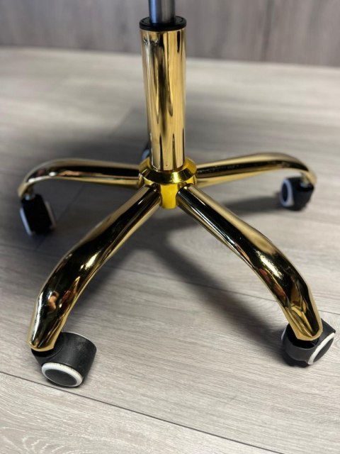 Krzesło obrotowe VASTO OFFICE PU BLACK GOLD