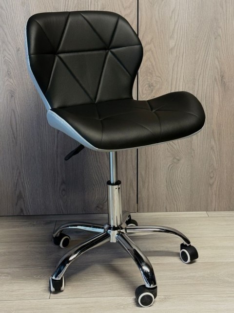Krzesło obrotowe VASTO OFFICE PU BLACK + GREY II GATUNEK