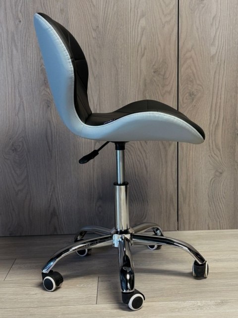 Krzesło obrotowe VASTO OFFICE PU BLACK + GREY II GATUNEK