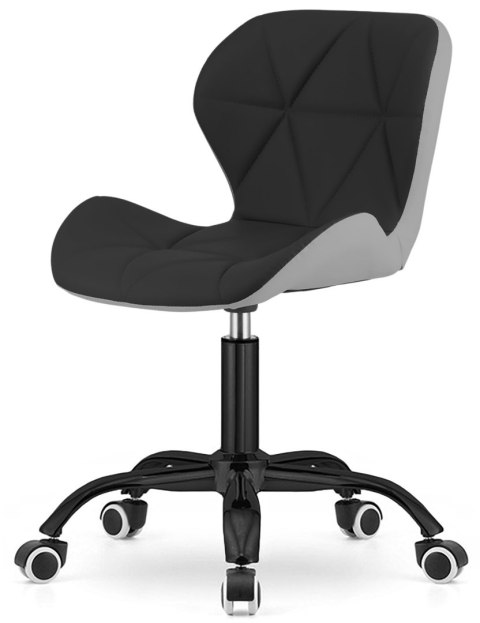 Krzesło obrotowe VASTO OFFICE PU BLACK + GREY SMOKE