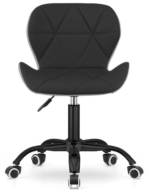 Krzesło obrotowe VASTO OFFICE PU BLACK + GREY SMOKE