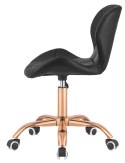 Krzesło obrotowe VASTO OFFICE PU BLACK ROSE GOLD
