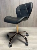 Krzesło obrotowe VASTO OFFICE PU BLACK ROSE GOLD