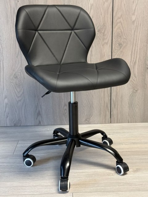 Krzesło obrotowe VASTO OFFICE PU BLACK SMOKE