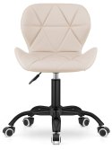 Krzesło obrotowe VASTO OFFICE PU CREAM SMOKE