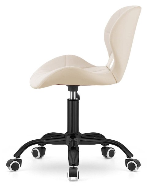 Krzesło obrotowe VASTO OFFICE PU CREAM SMOKE