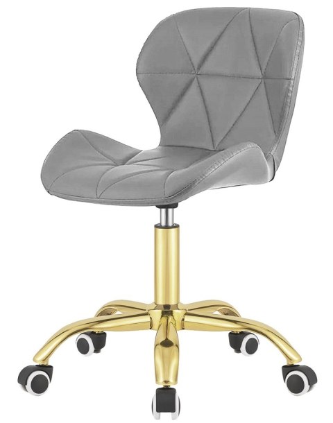 Krzesło obrotowe VASTO OFFICE PU GREY GOLD