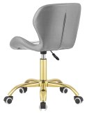 Krzesło obrotowe VASTO OFFICE PU GREY GOLD