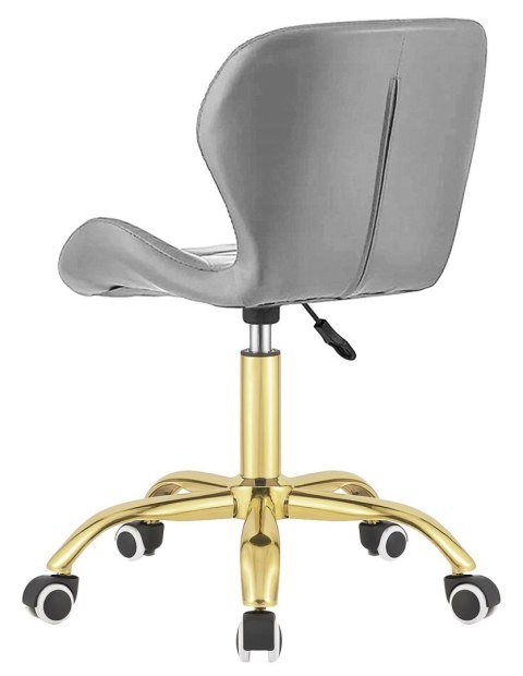 Krzesło obrotowe VASTO OFFICE PU GREY GOLD