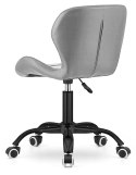 Krzesło obrotowe VASTO OFFICE PU GREY SMOKE