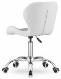 Krzesło obrotowe VASTO OFFICE PU GREY + WHITE