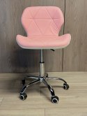 Krzesło obrotowe VASTO OFFICE PU PINK+WHITE