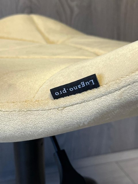 Krzesło obrotowe VASTO OFFICE VELVET BEIGE SMOKE