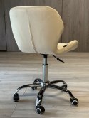 Krzesło obrotowe VASTO OFFICE VELVET BEIGE