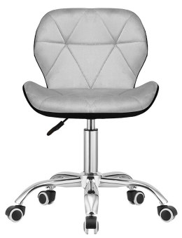 Krzesło obrotowe VASTO OFFICE VELVET BLACK + GREY