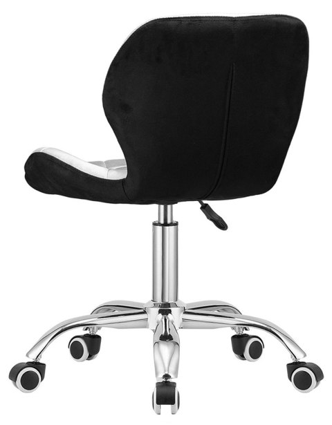 Krzesło obrotowe VASTO OFFICE VELVET BLACK + GREY