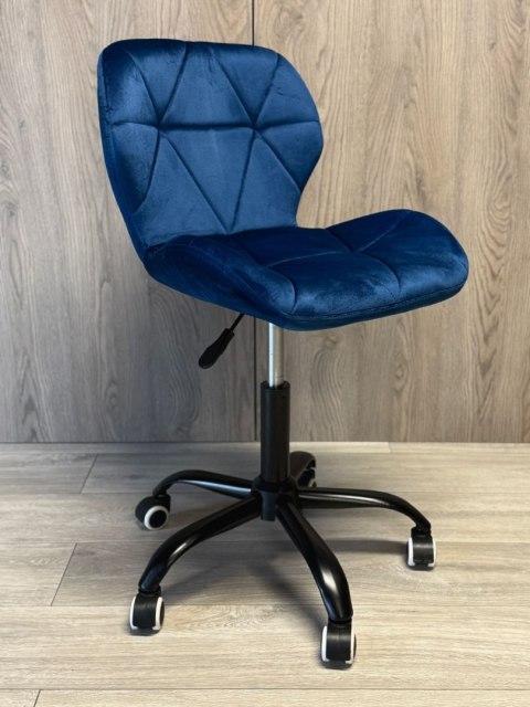 Krzesło obrotowe VASTO OFFICE VELVET BLUE SMOKE