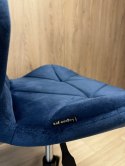 Krzesło obrotowe VASTO OFFICE VELVET BLUE SMOKE