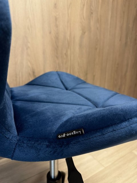 Krzesło obrotowe VASTO OFFICE VELVET BLUE SMOKE