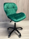 Krzesło obrotowe VASTO OFFICE VELVET GREEN SMOKE