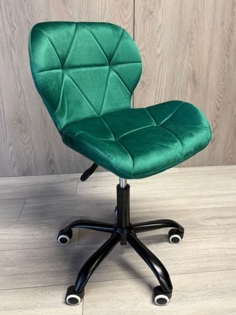 Krzesło obrotowe VASTO OFFICE VELVET GREEN SMOKE
