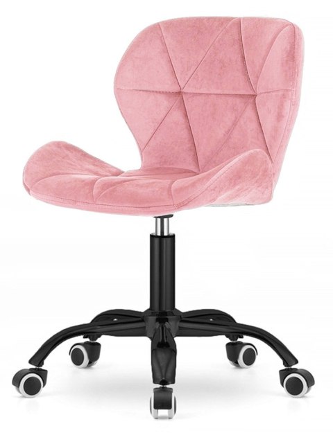 Krzesło obrotowe VASTO OFFICE VELVET PINK SMOKE OUTLET
