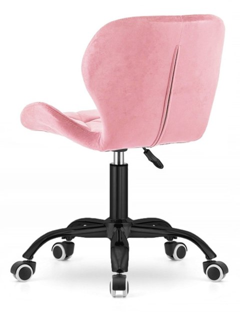 Krzesło obrotowe VASTO OFFICE VELVET PINK SMOKE