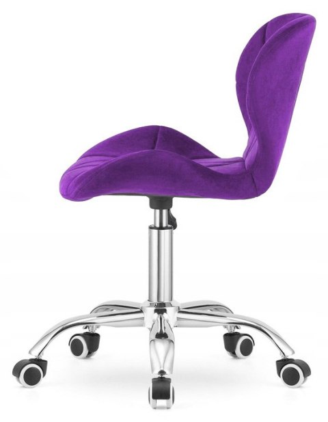 Krzesło obrotowe VASTO OFFICE VELVET PURPLE