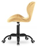 Krzesło obrotowe VASTO OFFICE VELVET SUNNY SMOKE