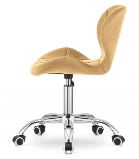 Krzesło obrotowe VASTO OFFICE VELVET SUNNY