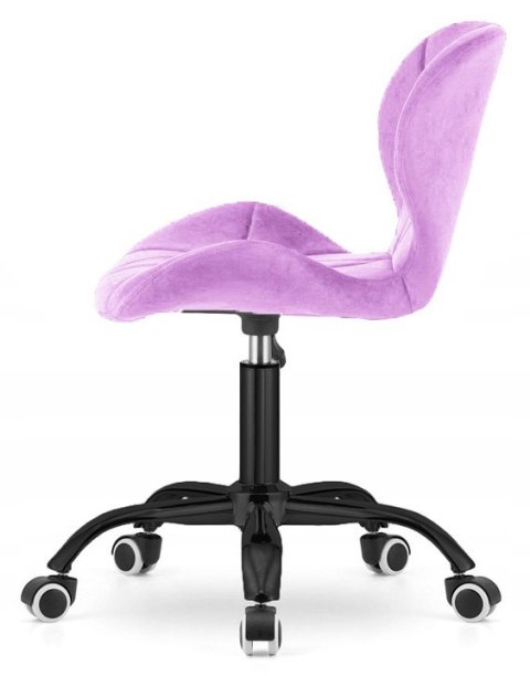 Krzesło obrotowe VASTO OFFICE VELVET VIOLET SMOKE