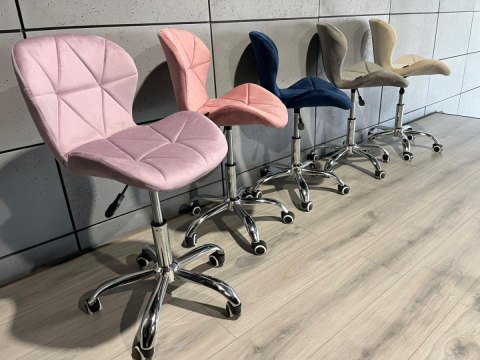 Krzesło obrotowe VASTO OFFICE VELVET VIOLET