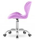 Krzesło obrotowe VASTO OFFICE VELVET VIOLET