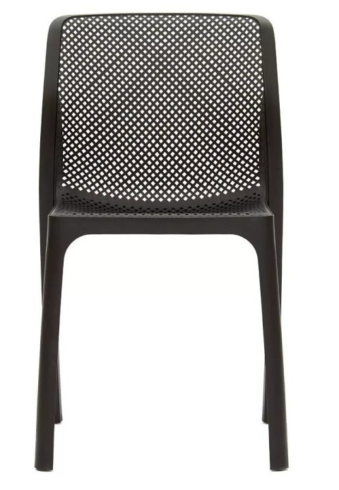 Krzesło plastikowe nowoczesne SILLA BLACK