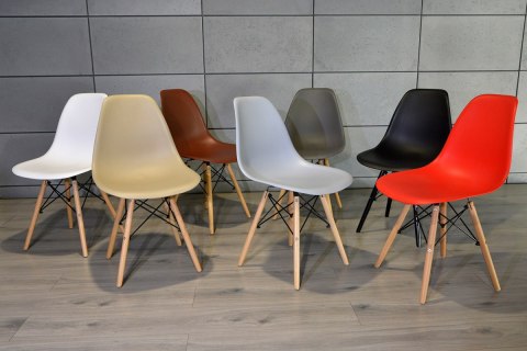 Krzesło skandynawskie IMPERIA BEIGE OUTLET