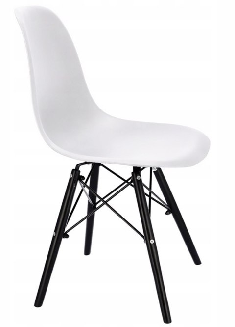 Krzesło skandynawskie IMPERIA BIANCO SMOKE OUTLET