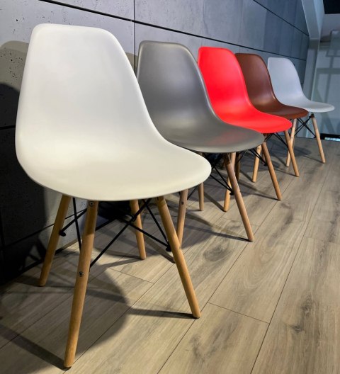 Krzesło skandynawskie IMPERIA BIANCO STANDARD OUTLET