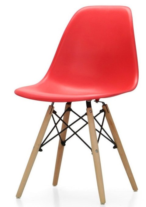 Krzesło skandynawskie IMPERIA RED