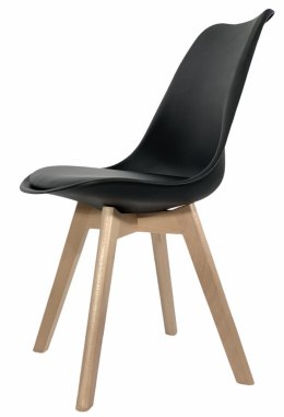 Krzesło skandynawskie MONZA BLACK Pro