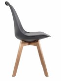Krzesło skandynawskie MONZA DARK GREY II GATUNEK