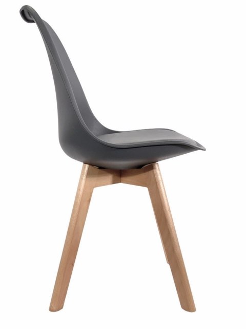 Krzesło skandynawskie MONZA DARK GREY II GATUNEK