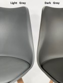 Krzesło skandynawskie MONZA DARK GREY II GATUNEK