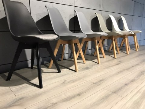 Krzesło skandynawskie MONZA DARK GREY II GATUNEK